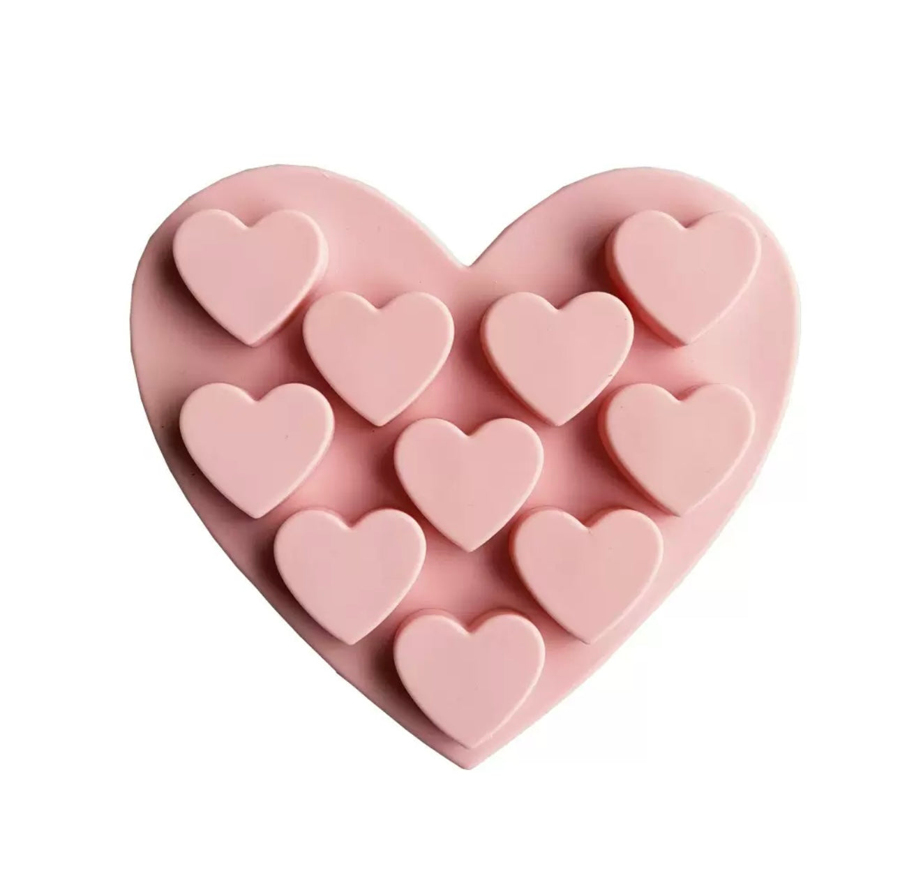 Mini heart blocks mould/ chocolate mould / cake pop mould / cake popsicles mould.