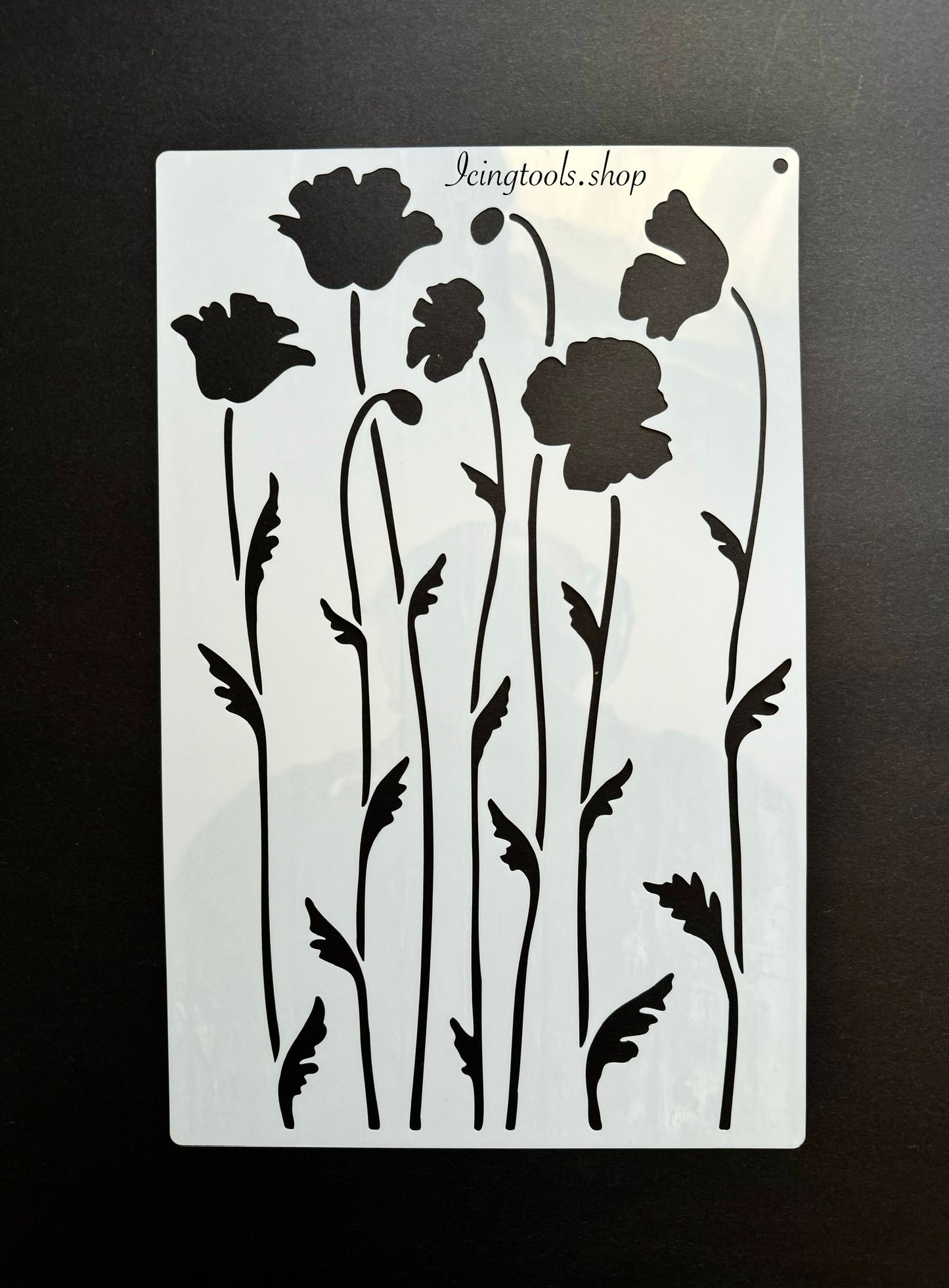 11piece Flower Bouquet stencil set