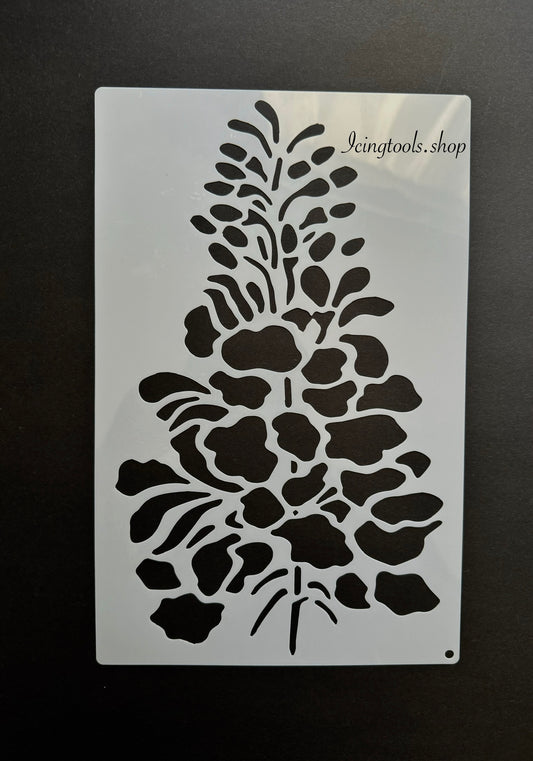 11piece Flower Bouquet stencil set