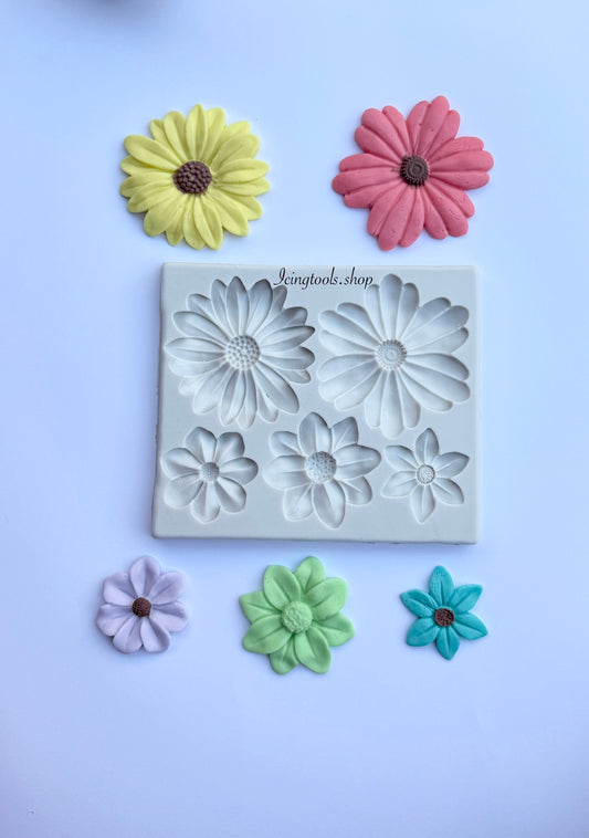 Sunflower silicone mould