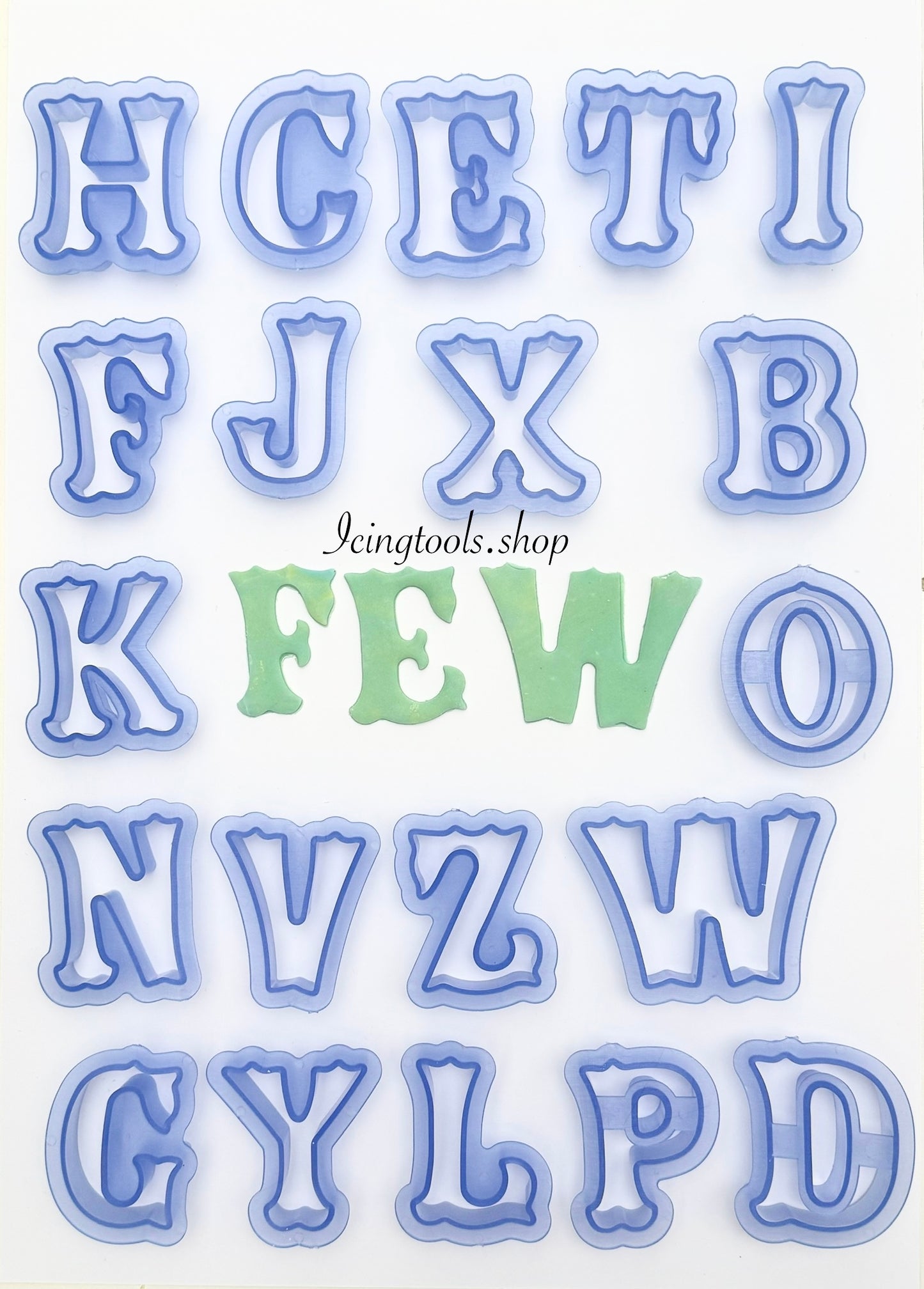 Carnival alphabet cutter