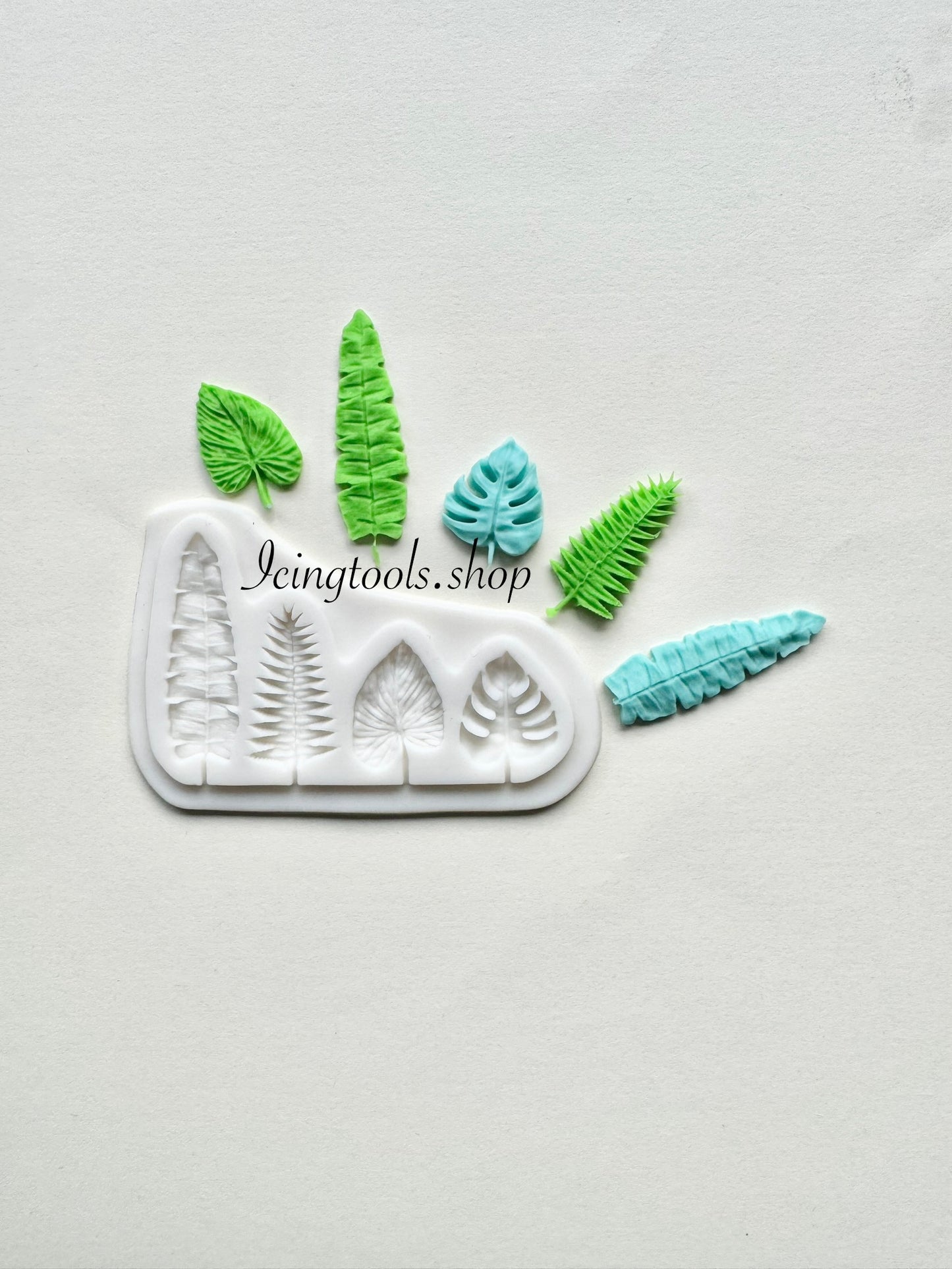 Palm leaves silicone mould