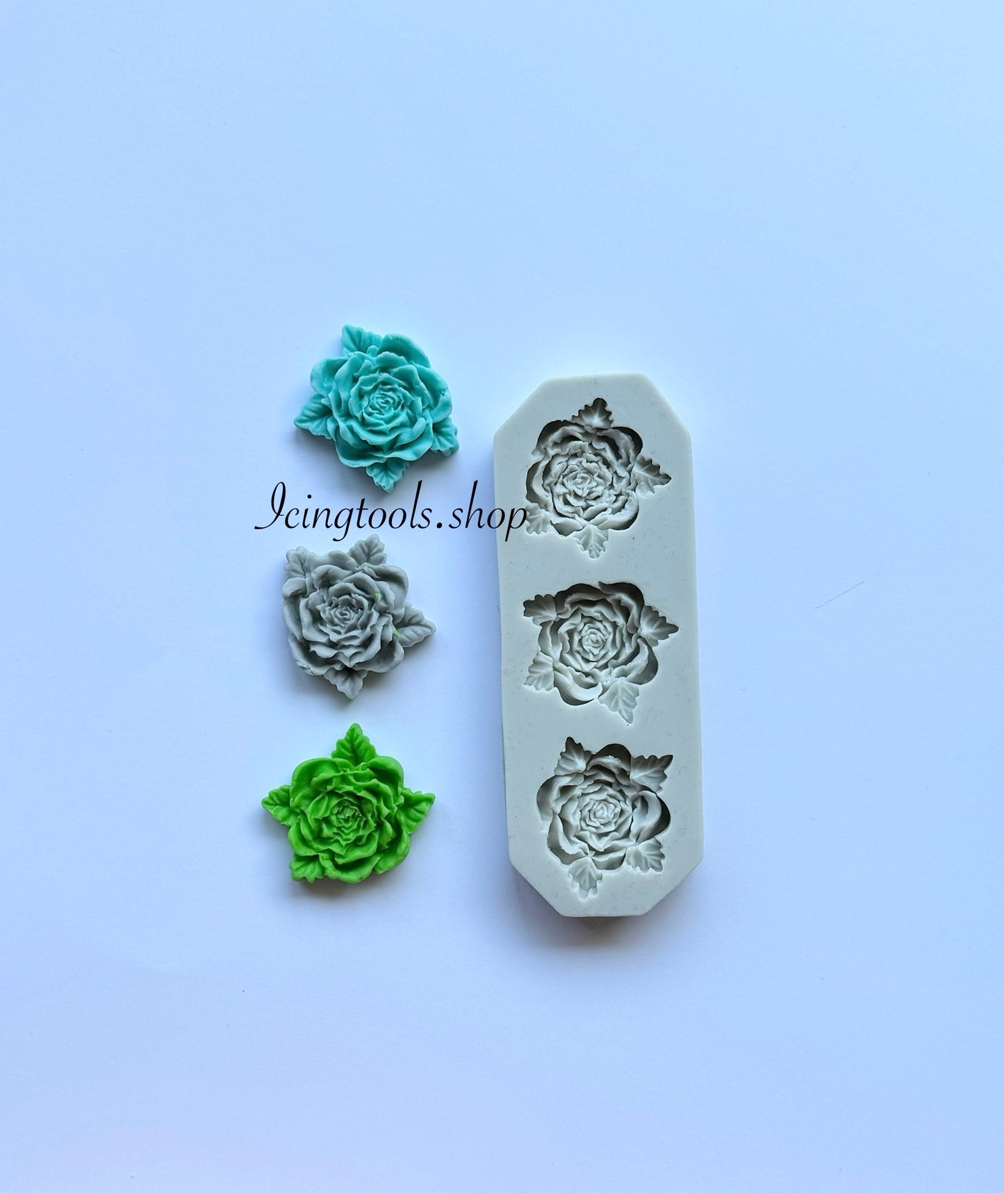 Roses silicone mould