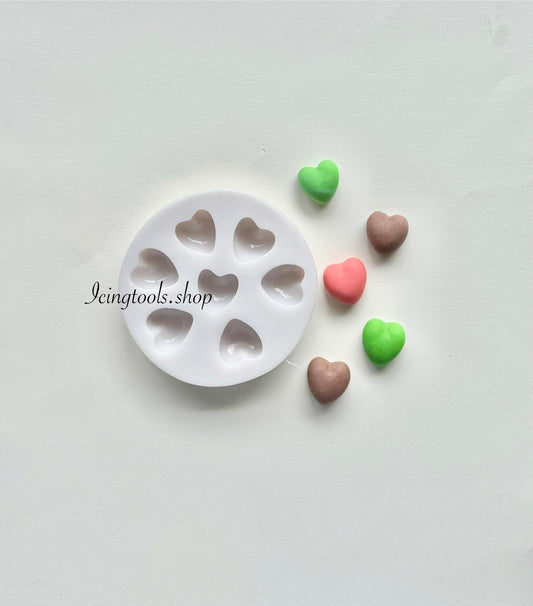 2D love blocks silicone mould