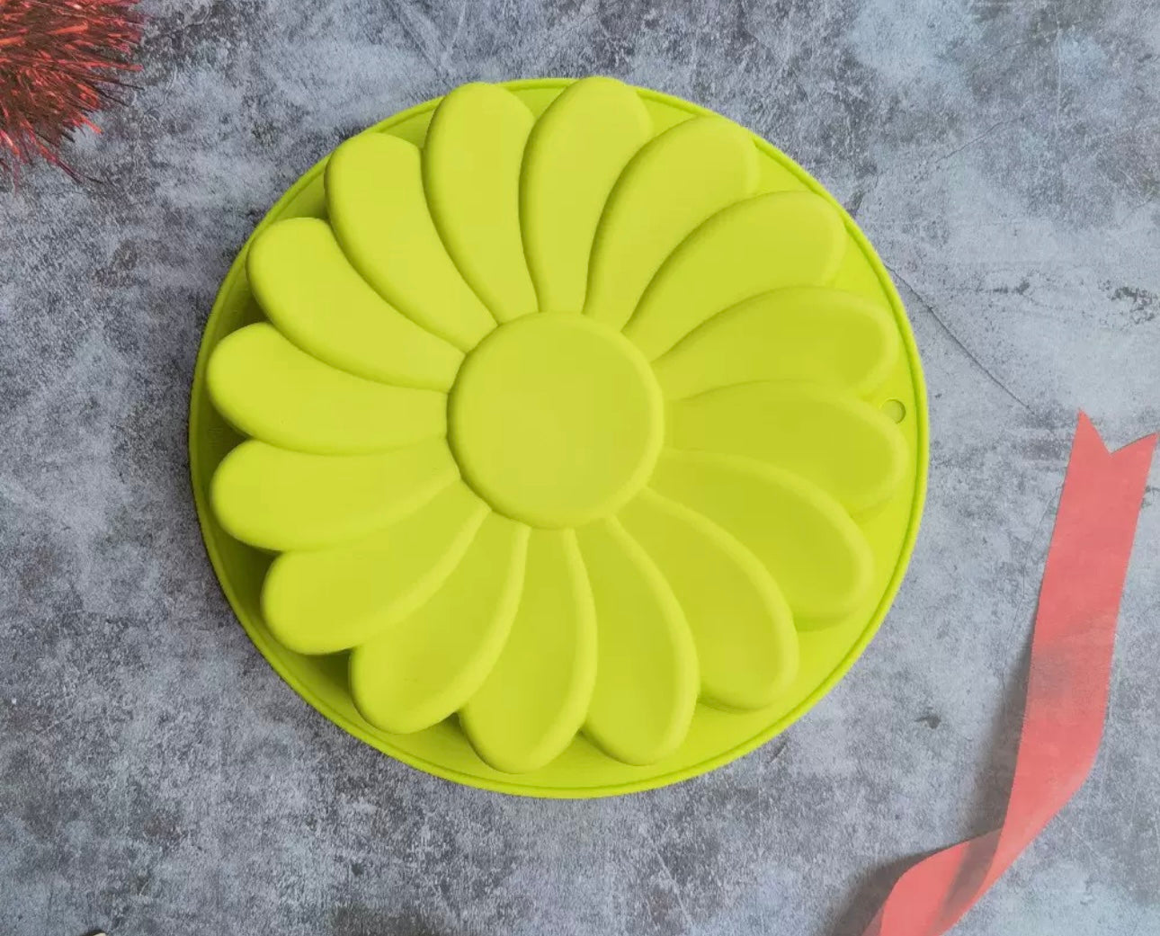 Single flower chocolate mould / cake pop mould / cake popsicles silicone mould.