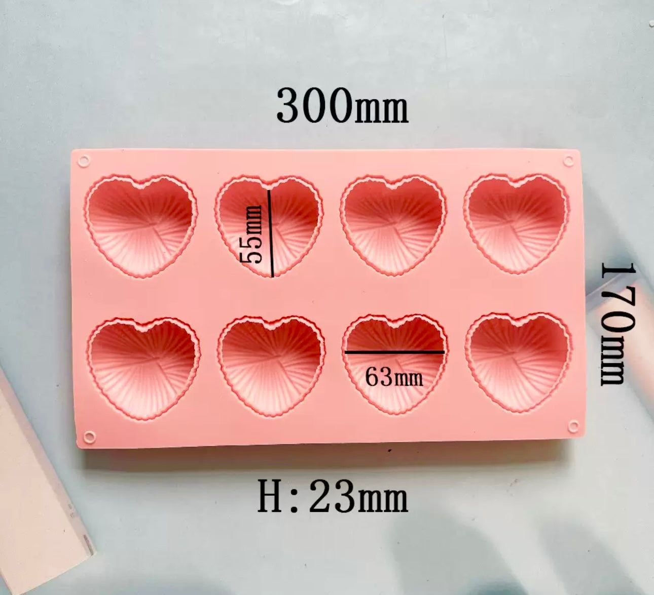 Wrap love pastry mould/ chocolate mould / cake pop mould / cake popsicles mould.